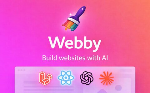 Webby – AI-Powered No-Code Website Builder SaaS Platform